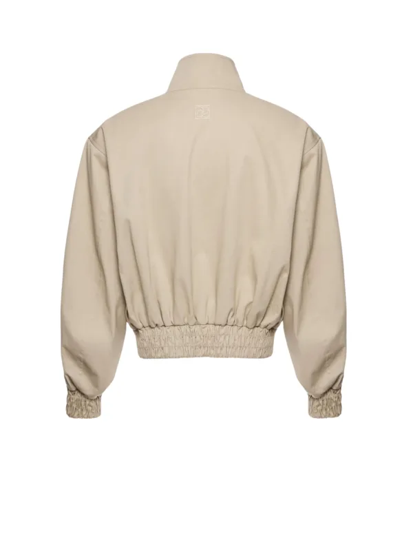 High-Neck Cropped Bomber - Image 2