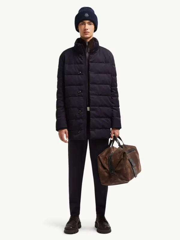 Hooded Long Down Jacket - Image 2
