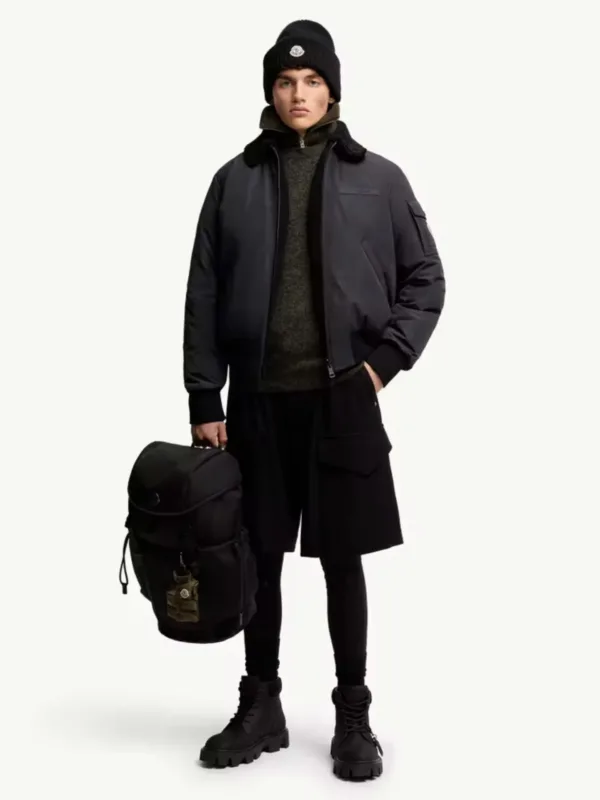 Maulevrier Reversible Teddy Aviator Jacket - Image 2
