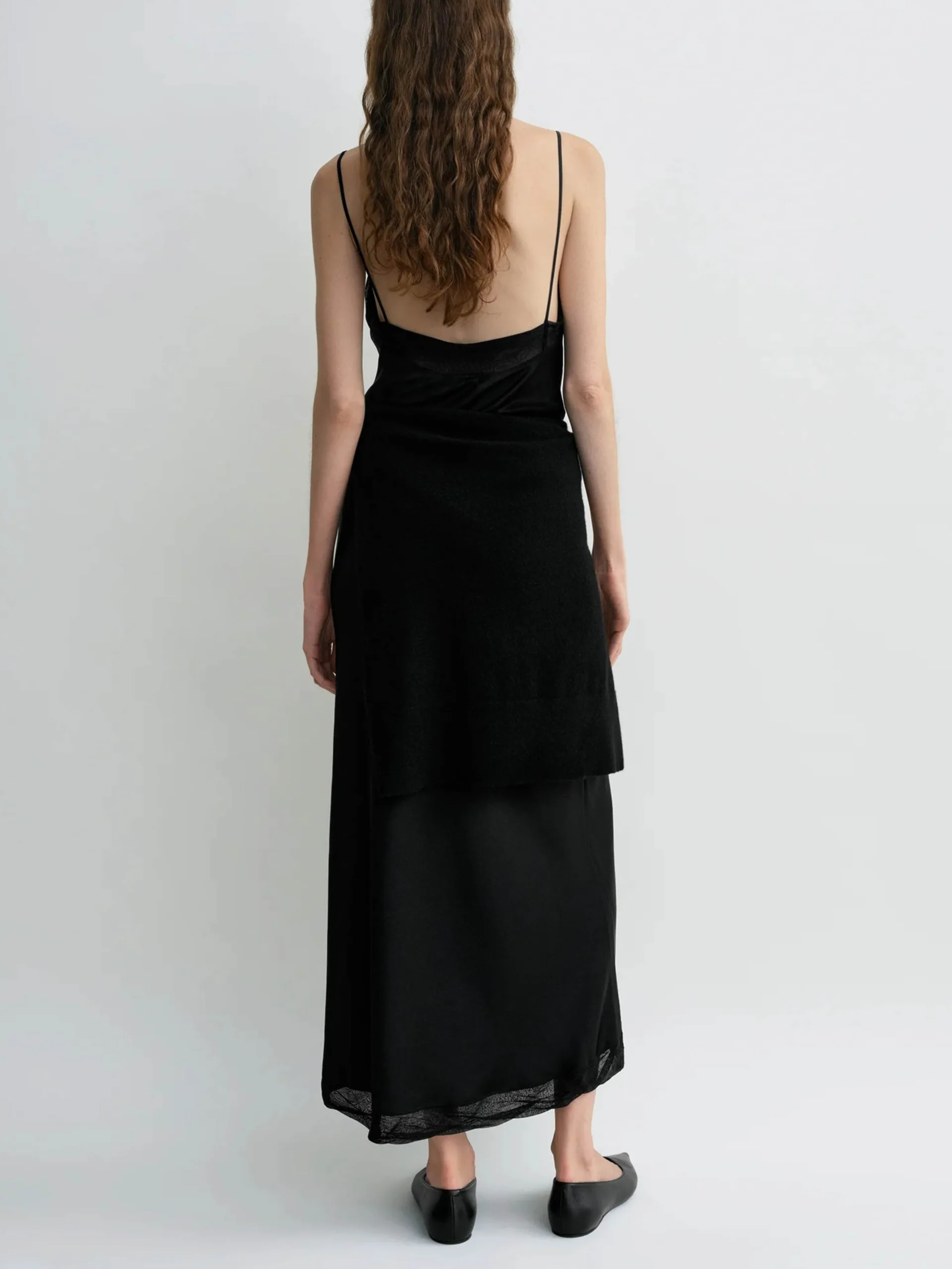 Satin Slip Dress - Image 4