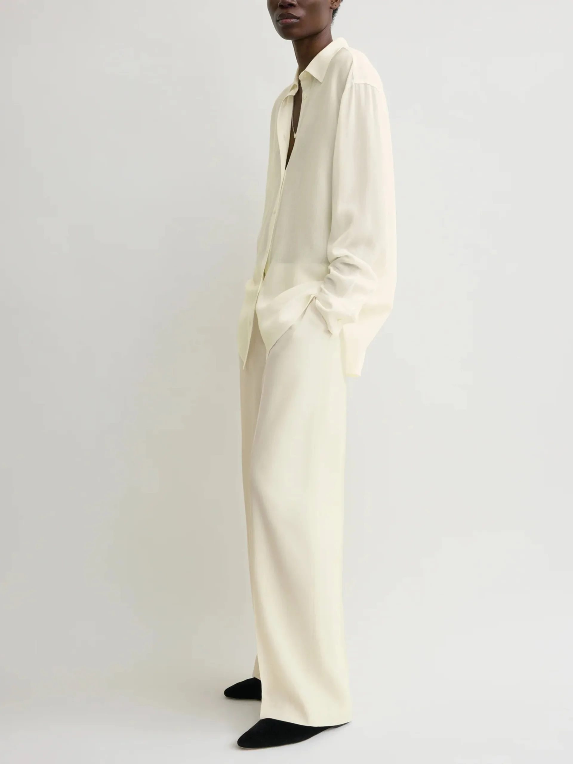 Classic Crepe Shirt - Image 3