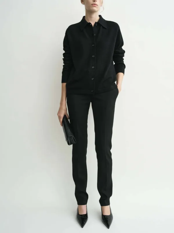 Raglan-Sleeve Cashmere Cardigan - Image 2