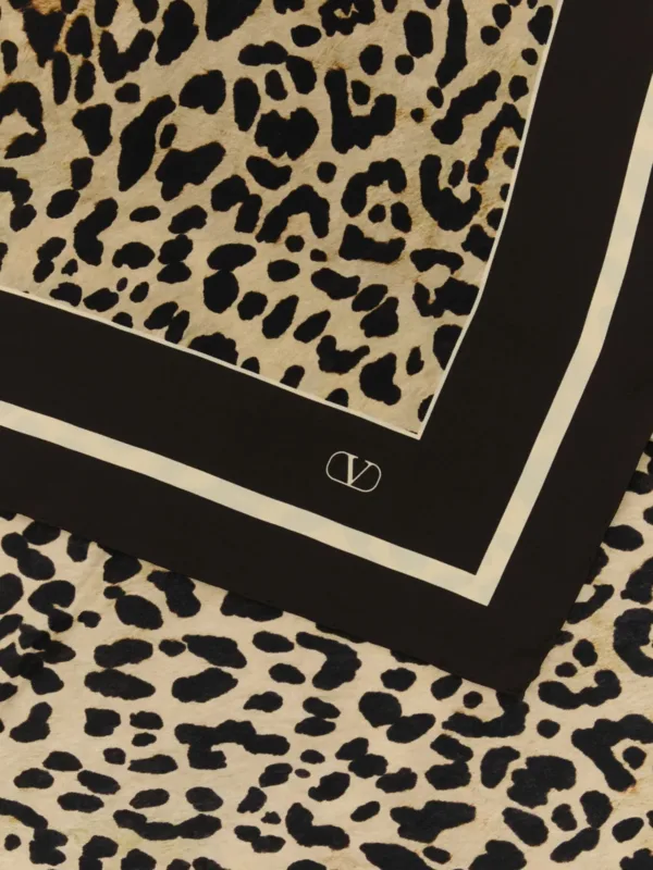 Printed Silk Foulard - Image 2