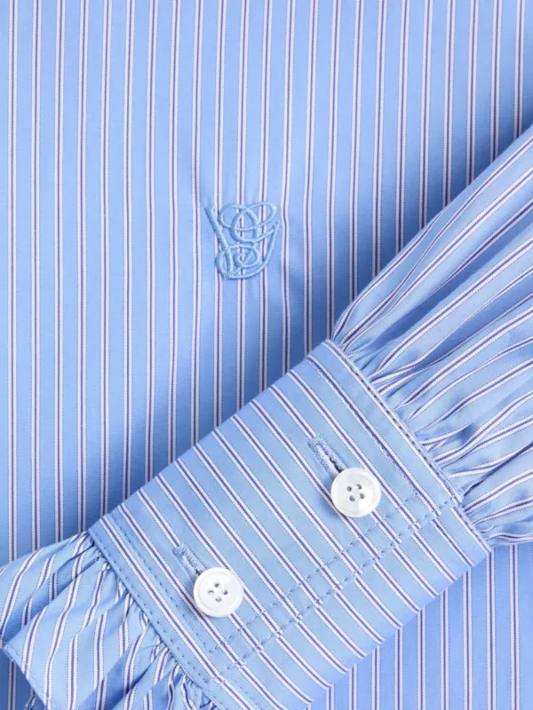 Stripe Popeline Shirt - Image 3