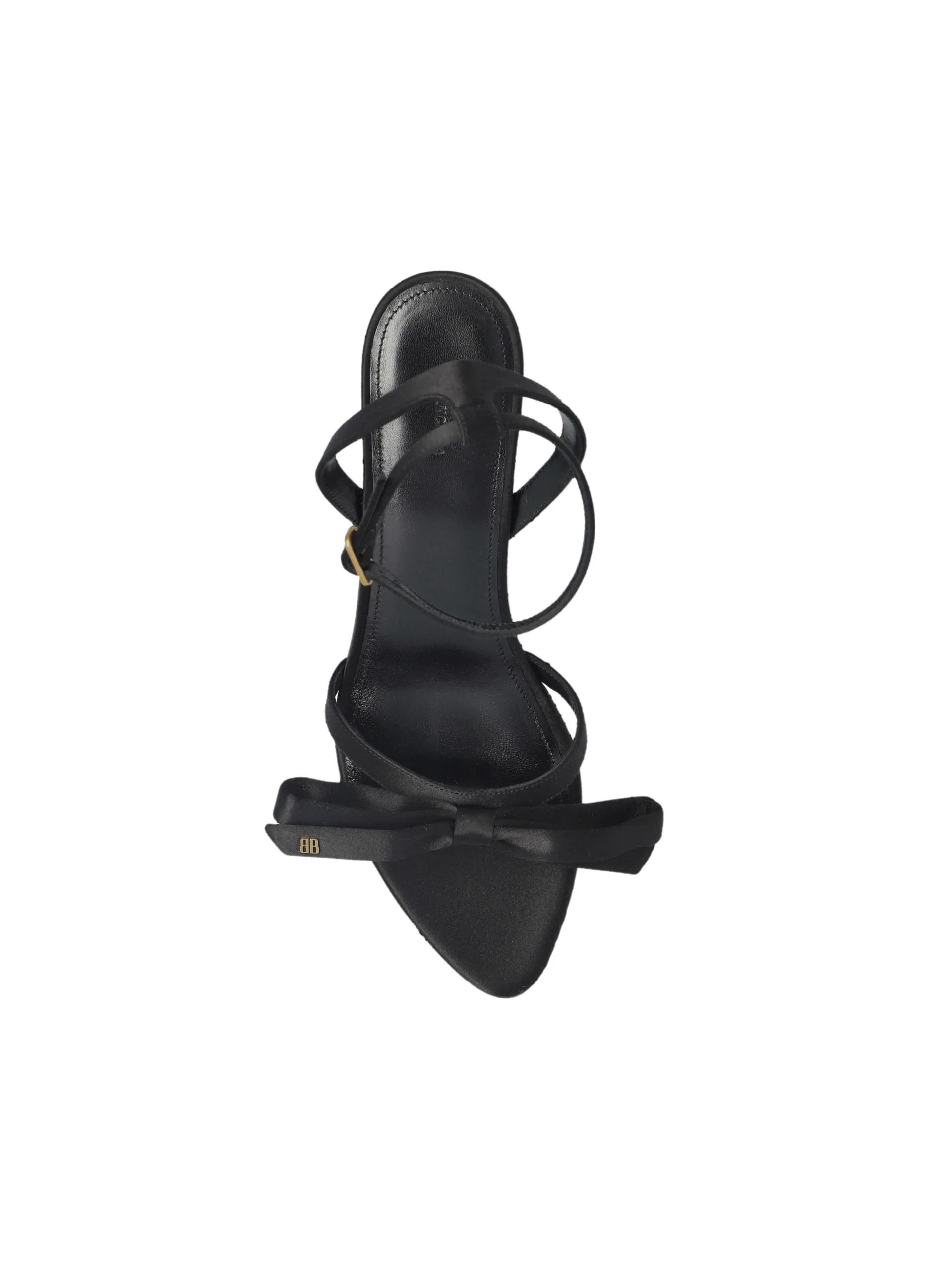 Satin Heeled Sandals - Image 3