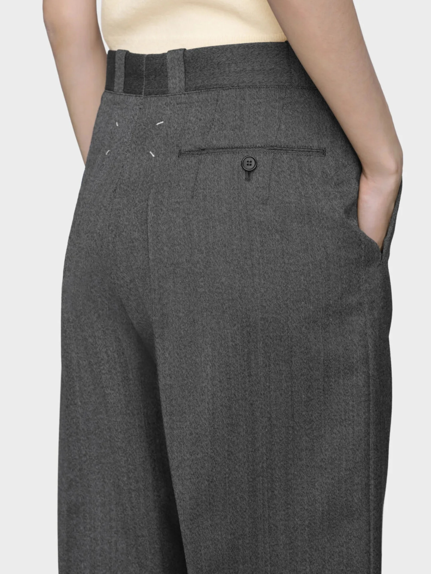 Tailored Wool Trousers - Image 4
