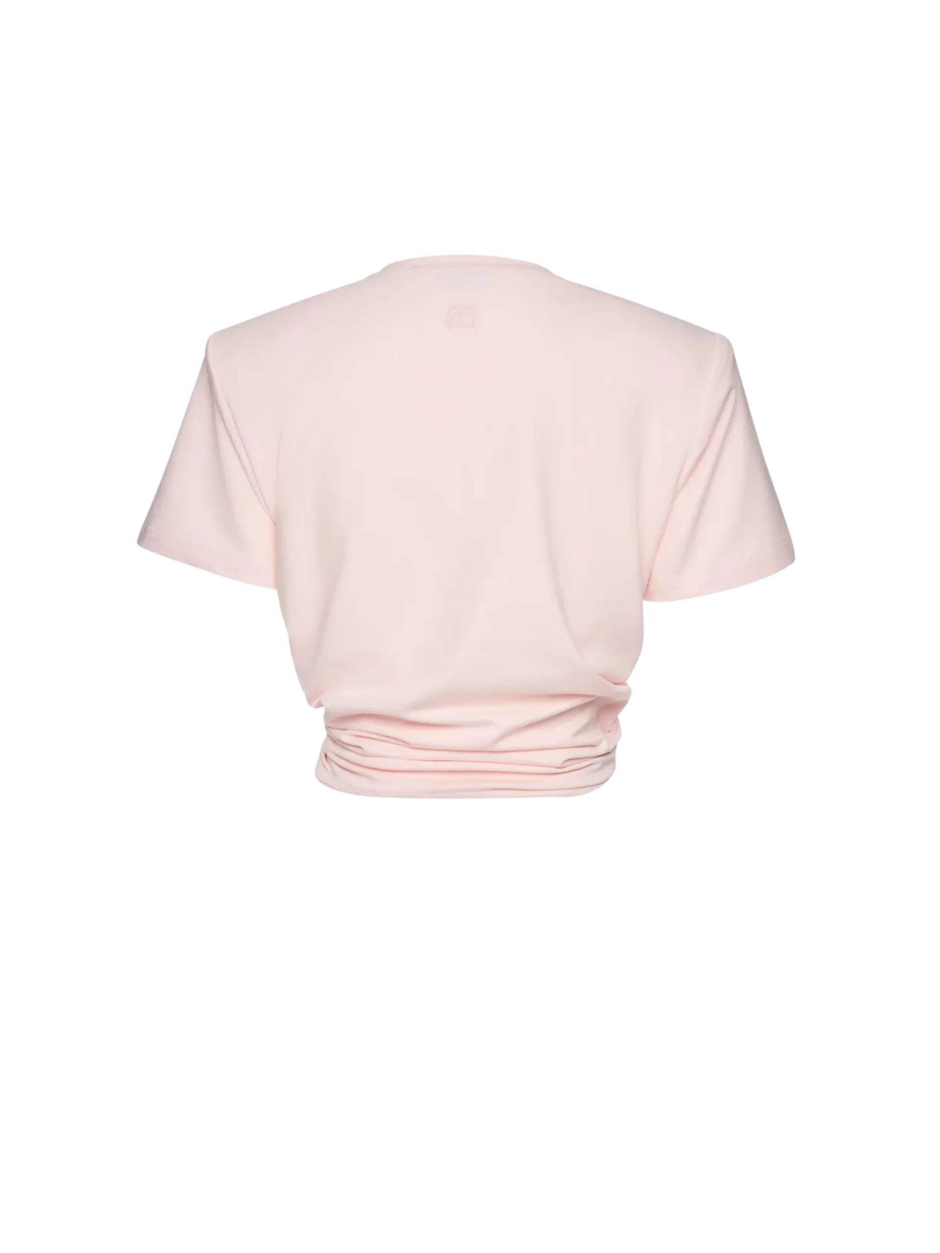 Knotted Ribbed T-Shirt - Image 2