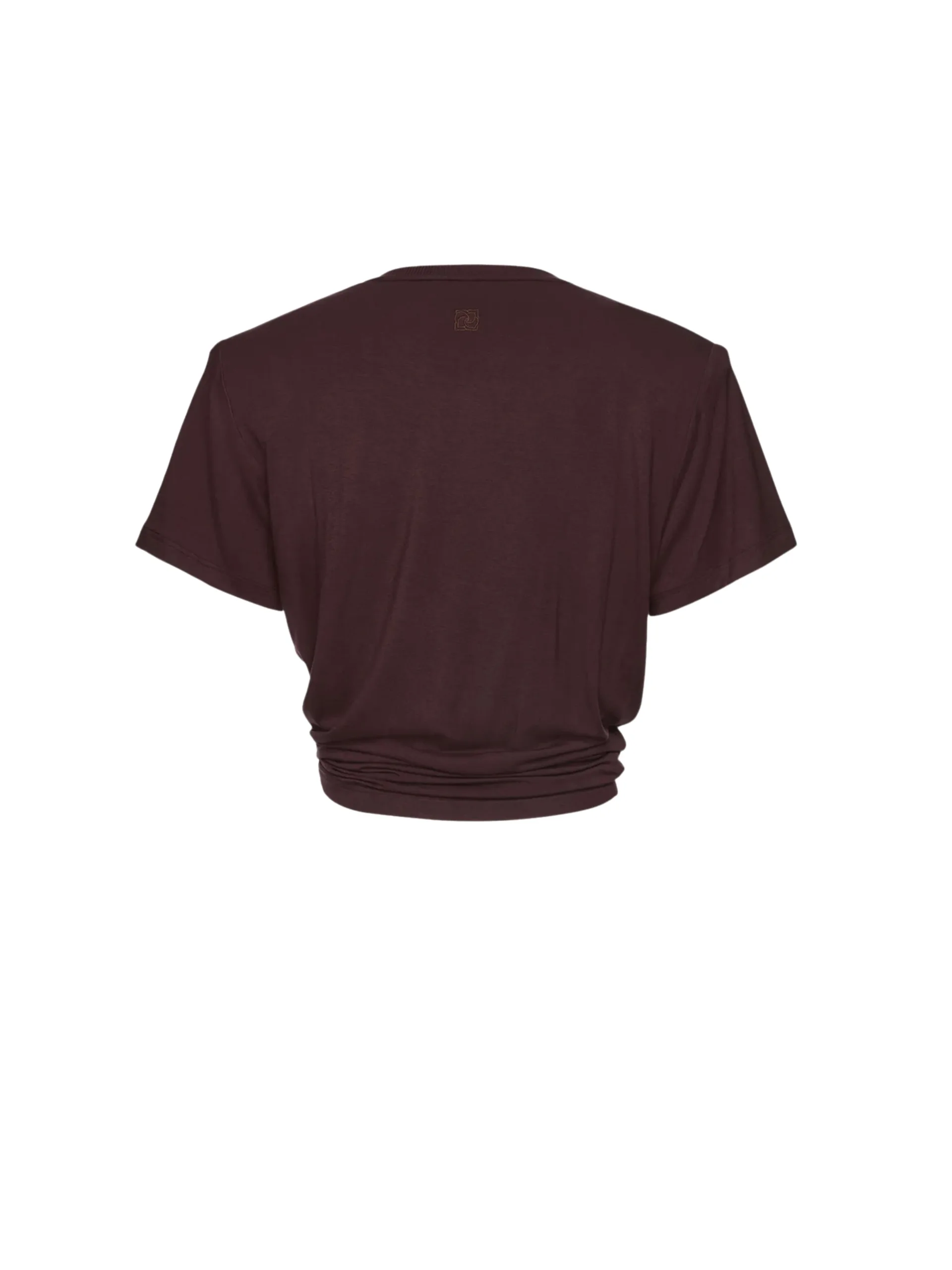 Knotted Ribbed T-Shirt - Image 2