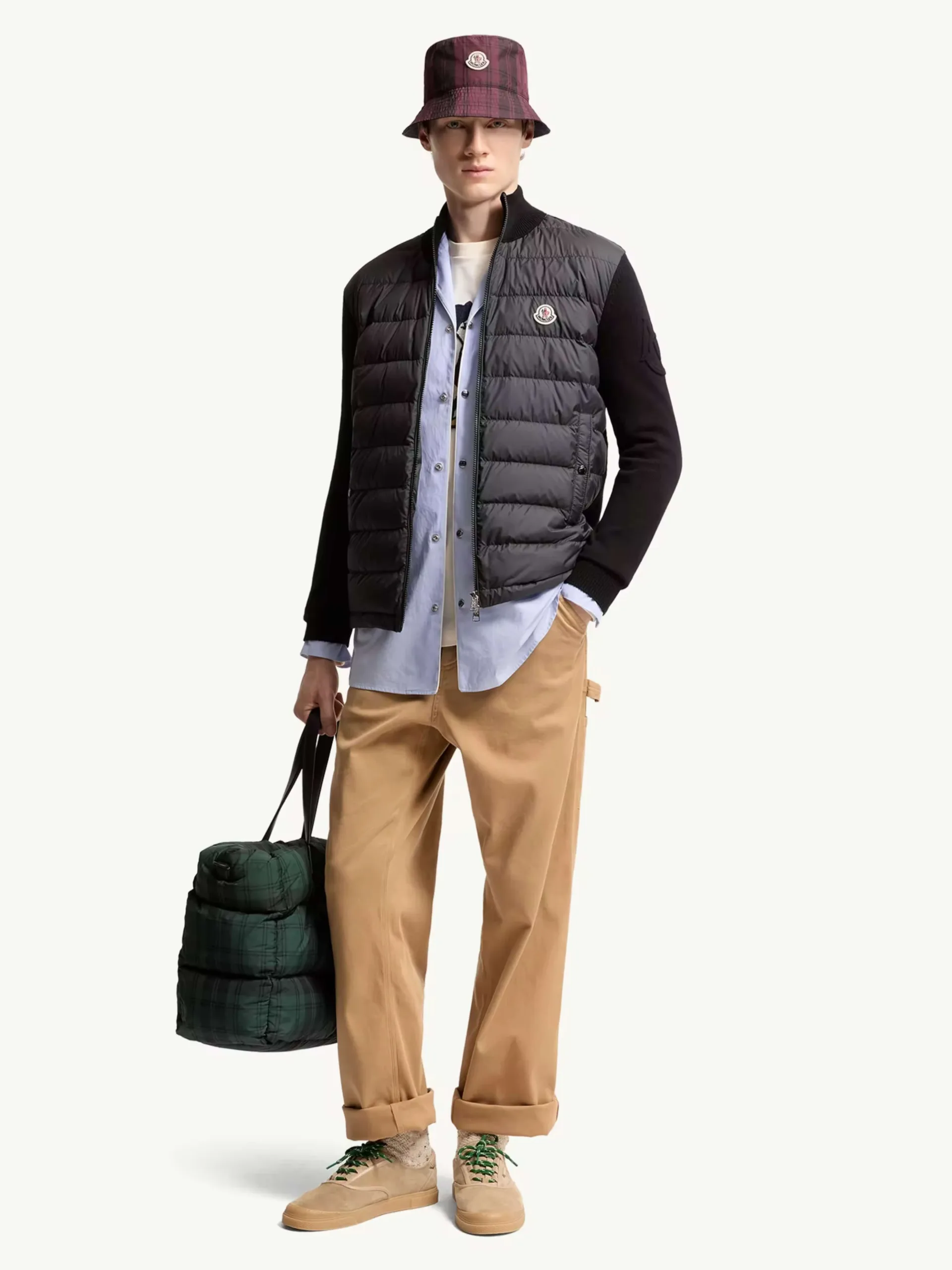 Padded Zip-Up Cardigan - Image 3